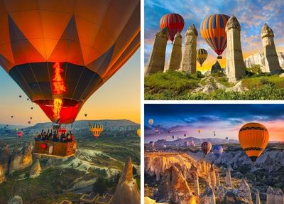 Belek Kappadokien Tour mit Heißluftballonfahrt Foto