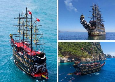 Big Kral Piratenbootsfahrt von Side