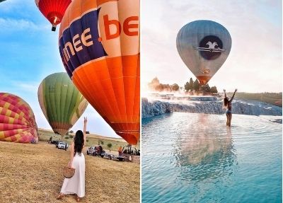 Heißluftballonfahrt in Pamukkale von Didim