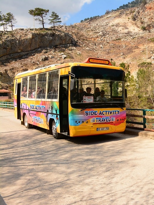 11Cabrio Bus Safari Tour in Side