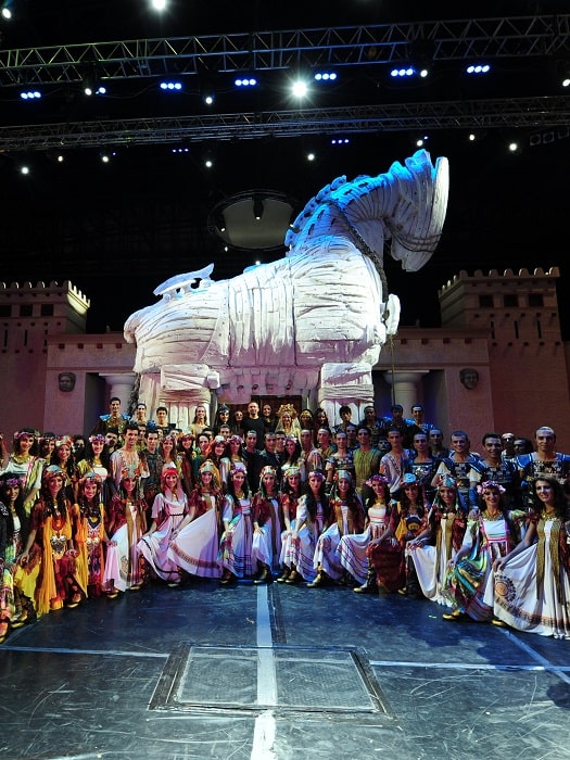 11Feuer der Anatolien Tanzshow von Side