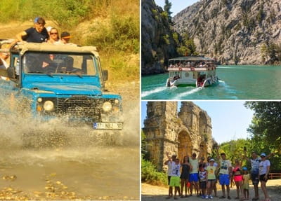 Manavgat Grüne Schlucht Jeep-Safari